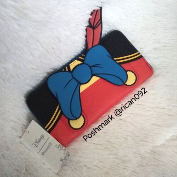 Disney Loungefly Pinocchio Mini Backpack & Wallet - Picture 6 of 8